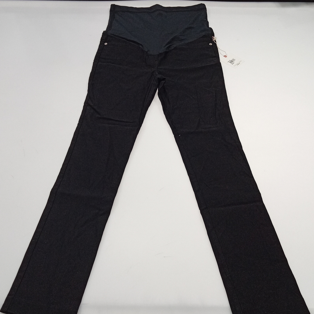 PINK blush pants woman's size M Black